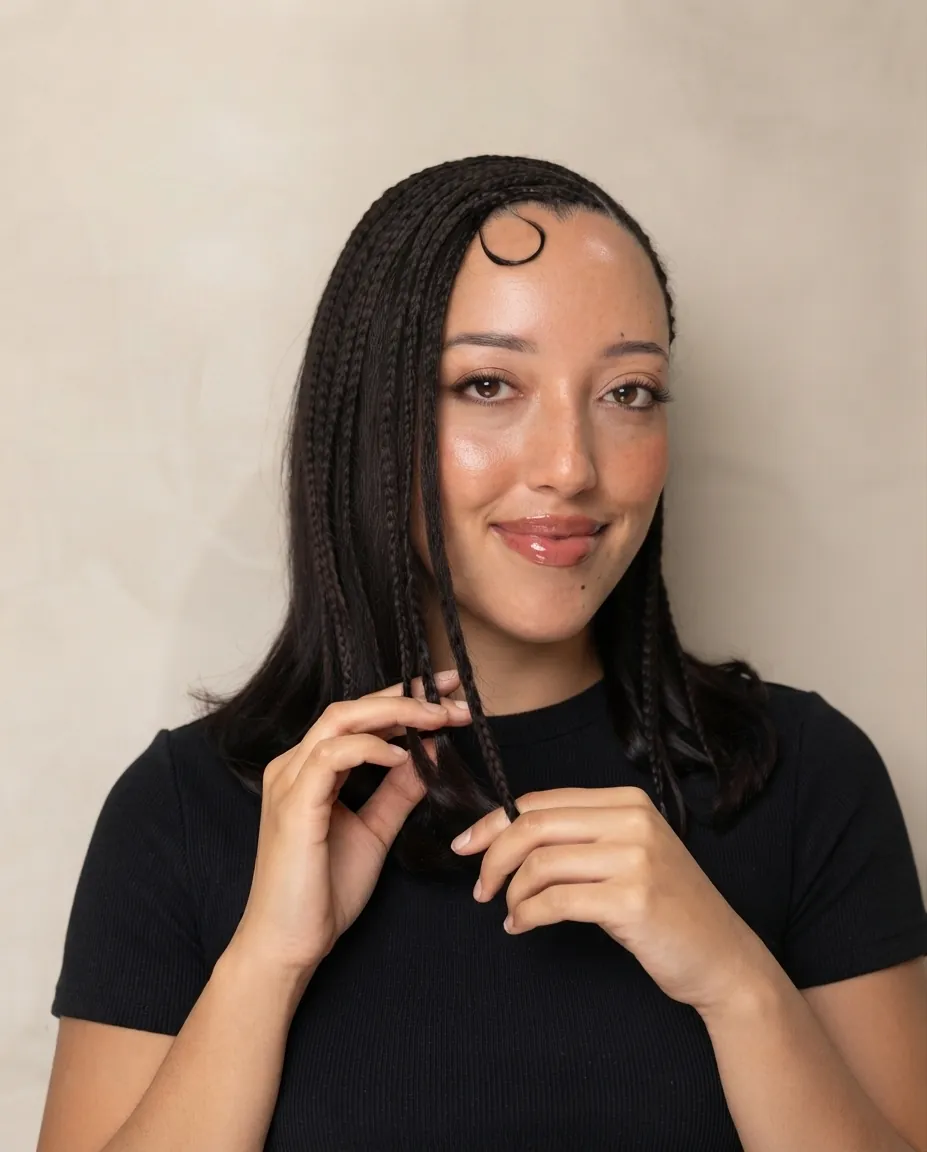 Braids before